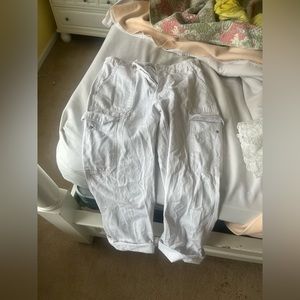 Zara white cargos